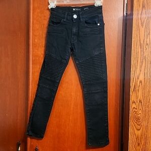 Waimea Youth Black Skinny Fit Jeans Sz 8